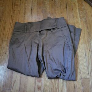 Women's Reitman's Khaki/Beige Cotton Capri Pants Size 2